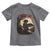 Funny African America Samurai Toddler T Shirt Japanese Art Black Warrior Sakura