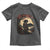 Funny African America Samurai Toddler T Shirt Japanese Art Black Warrior Sakura