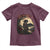 Funny African America Samurai Toddler T Shirt Japanese Art Black Warrior Sakura