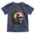 Funny African America Samurai Toddler T Shirt Japanese Art Black Warrior Sakura