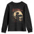 Funny African America Samurai Youth Sweatshirt Japanese Art Black Warrior Sakura