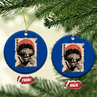 African American Female Samurai Warrior Ceramic Ornament Japanese Art Black Onna Bugeisha