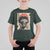 African American Female Samurai Warrior T Shirt For Kid Japanese Art Black Onna Bugeisha