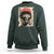 African American Female Samurai Warrior Sweatshirt Japanese Art Black Onna Bugeisha