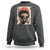 African American Female Samurai Warrior Sweatshirt Japanese Art Black Onna Bugeisha
