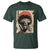 African American Female Samurai Warrior T Shirt Japanese Art Black Onna Bugeisha