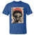 African American Female Samurai Warrior T Shirt Japanese Art Black Onna Bugeisha