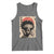 African American Female Samurai Warrior Tank Top Japanese Art Black Onna Bugeisha