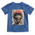 African American Female Samurai Warrior Toddler T Shirt Japanese Art Black Onna Bugeisha