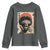 African American Female Samurai Warrior Youth Sweatshirt Japanese Art Black Onna Bugeisha