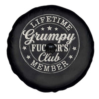 Grumpy Fucker's Club Lifetime Member Spare Tire Cover