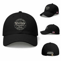 Grumpy Fucker's Club Lifetime Member Baseball Cap