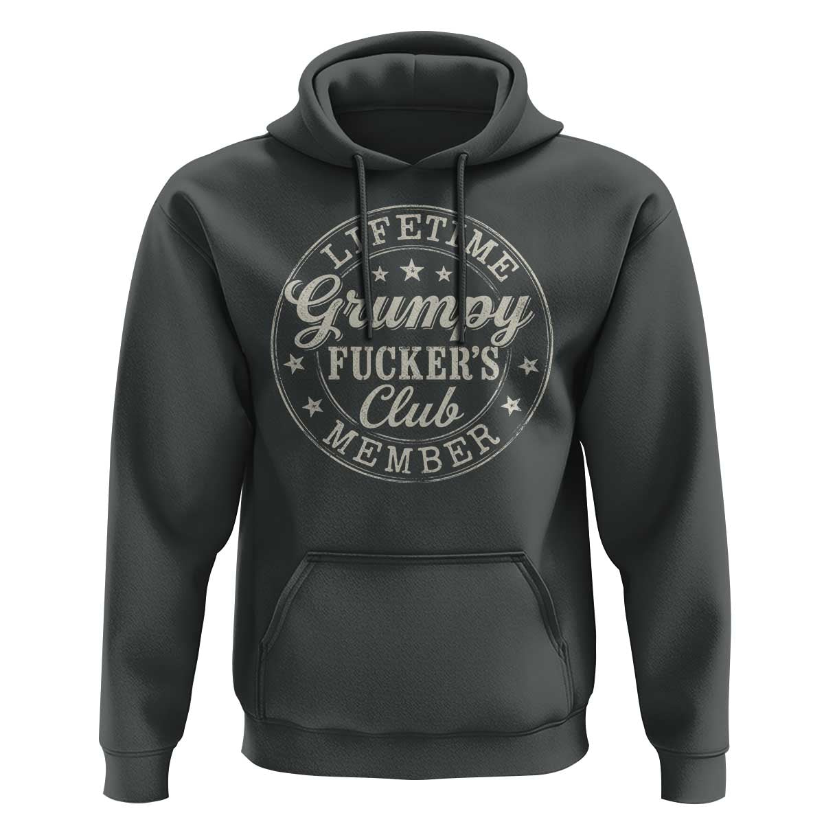 Grumpy Fucker's Club Lifetime Member Hoodie