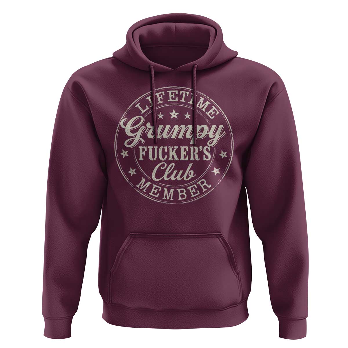 Grumpy Fucker's Club Lifetime Member Hoodie