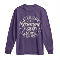 Grumpy Fucker's Club Lifetime Member Long Sleeve Shirt