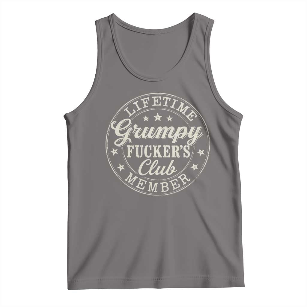 Grumpy Fucker's Club Lifetime Member Tank Top