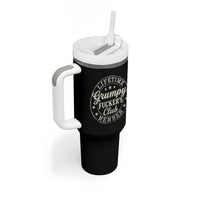 Grumpy Fucker's Club Lifetime Member Tumbler With Handle