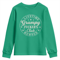 Grumpy Fucker's Club Lifetime Member Youth Sweatshirt