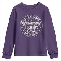 Grumpy Fucker's Club Lifetime Member Youth Sweatshirt