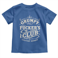 Grumpy Fucker's Club Lifetime Member Toddler T Shirt Funny Sarcastic