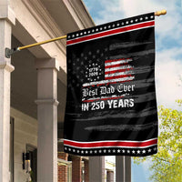 Dad USA 250th Anniversary Patriotic Garden Flag Best Father Ever In 250 Years Vintage American Flag