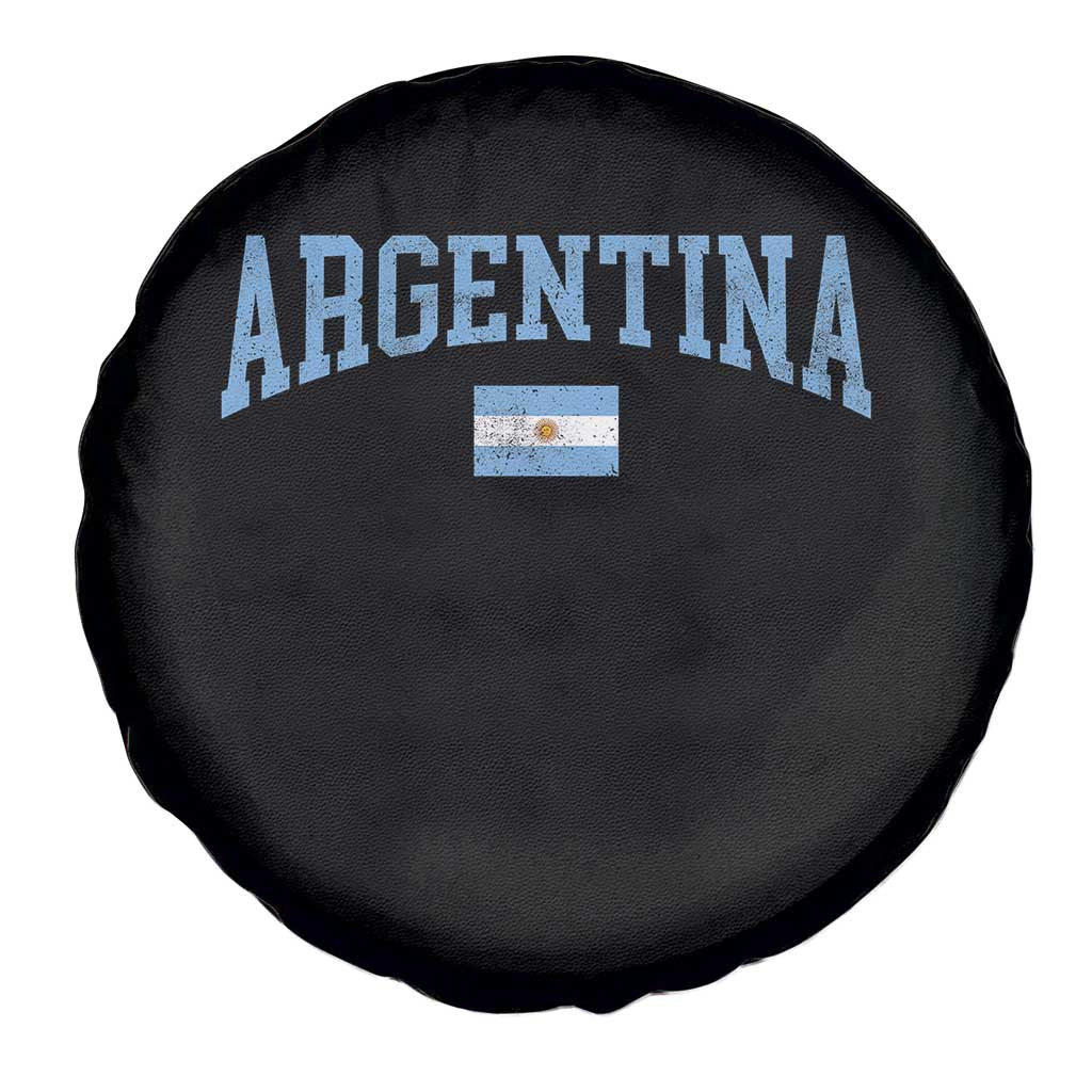 Argentina Sports Throwback Design Vintage Argentinian Flag Spare Tire Cover