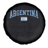 Argentina Sports Throwback Design Vintage Argentinian Flag Spare Tire Cover