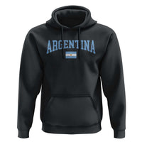 Argentina Sports Throwback Design Vintage Argentinian Flag Hoodie