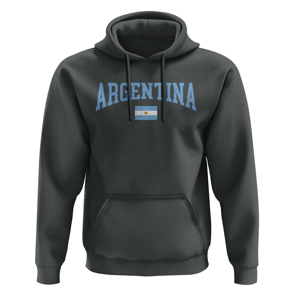 Argentina Sports Throwback Design Vintage Argentinian Flag Hoodie
