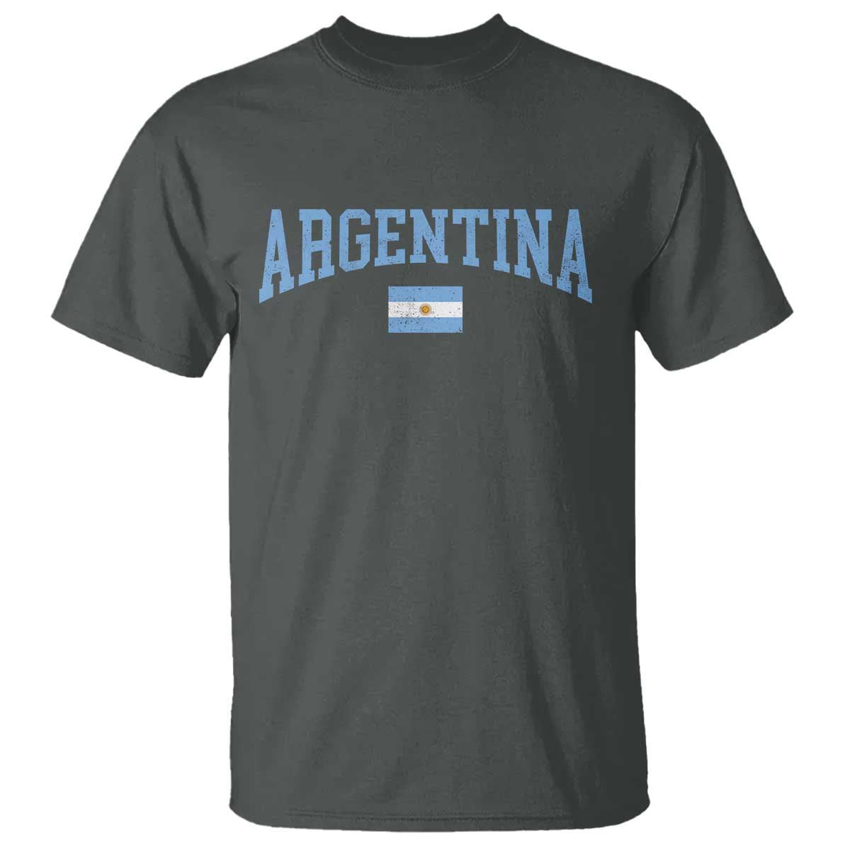 Argentina Sports Throwback Design Vintage Argentinian Flag T Shirt