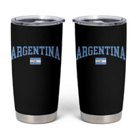 Argentina Sports Throwback Design Vintage Argentinian Flag Tumbler Cup