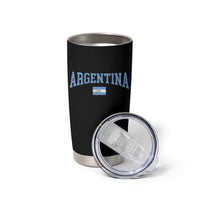 Argentina Sports Throwback Design Vintage Argentinian Flag Tumbler Cup