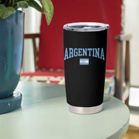 Argentina Sports Throwback Design Vintage Argentinian Flag Tumbler Cup
