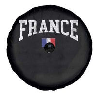 France Sports Throwback Design Vintage French Flag Spare Tire Cover