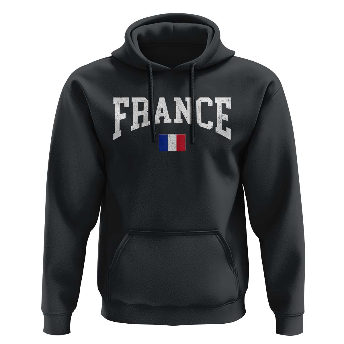 France Sports Throwback Design Vintage French Flag Hoodie