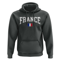 France Sports Throwback Design Vintage French Flag Hoodie