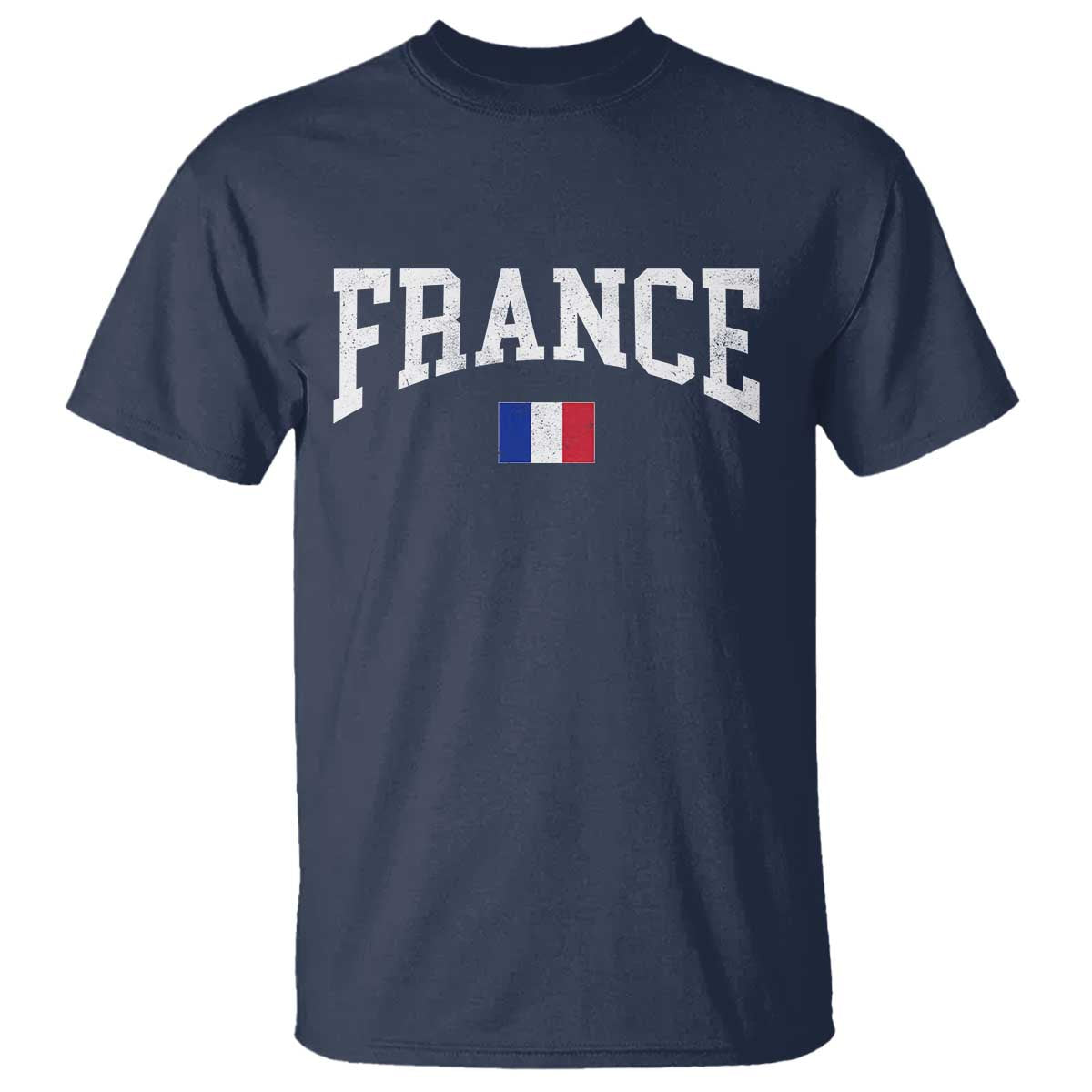 France Sports Throwback Design Vintage French Flag T Shirt