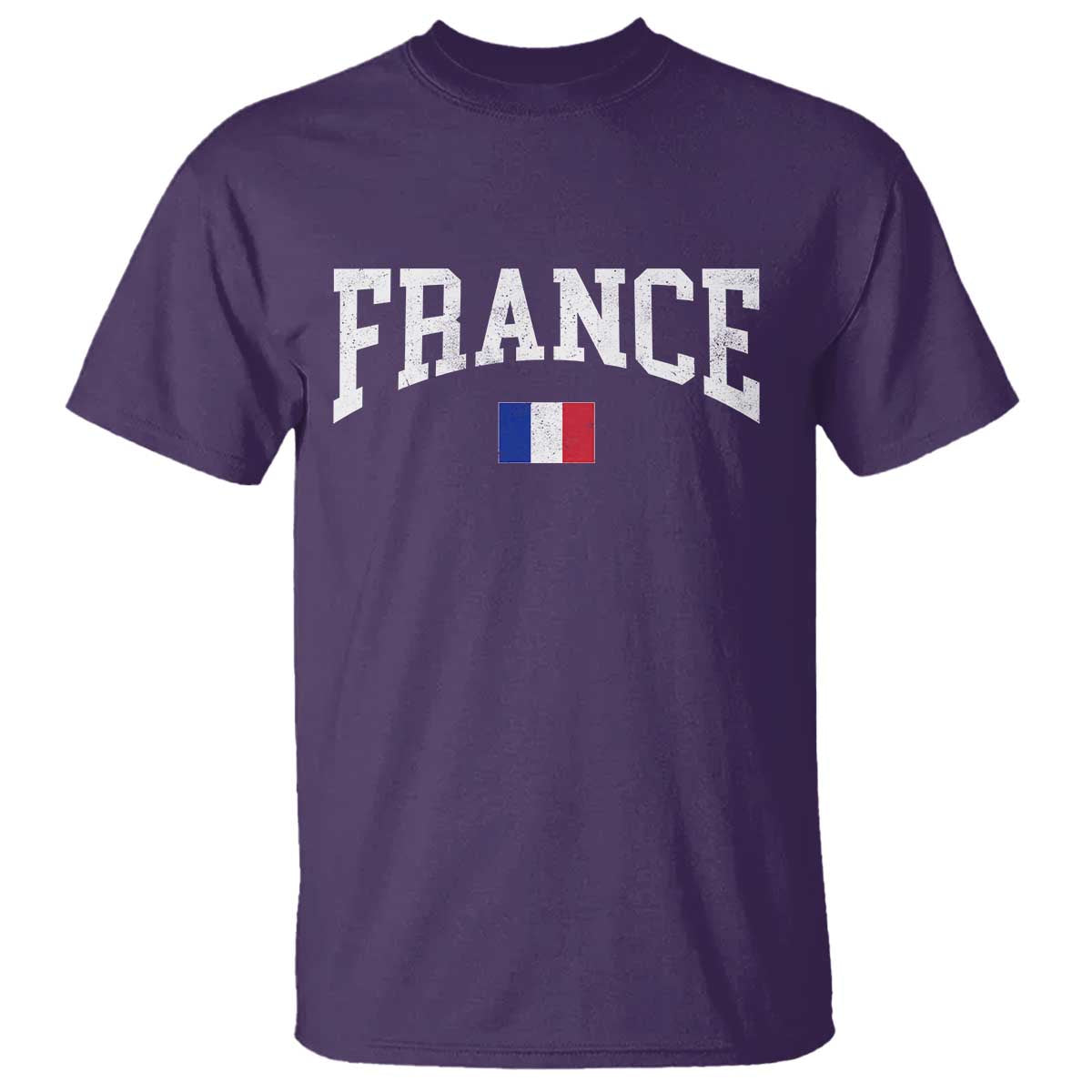 France Sports Throwback Design Vintage French Flag T Shirt