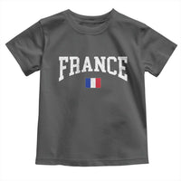 France Sports Throwback Design Vintage French Flag Toddler T Shirt