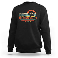 Fur Dad The Man The Myth The Snack Dealer Sweatshirt Dog Fathers Day