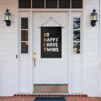 Shit So I Have Twins Garden Flag Funny Twin Dad Twin Mom