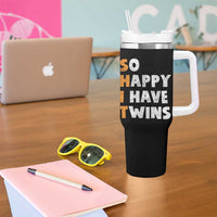Shit So I Have Twins Tumbler With Handle Funny Twin Dad Twin Mom