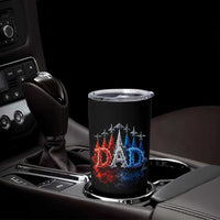 Patriotic Dad Jet Fighter American Flag 4th of July Tumbler Cup