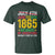 Juneteenth T Shirt 1865 Is Freedom Day Because My Ancestors Weren't Free In 1776 - Wonder Print Shop