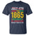 Juneteenth T Shirt 1865 Is Freedom Day Because My Ancestors Weren't Free In 1776 - Wonder Print Shop