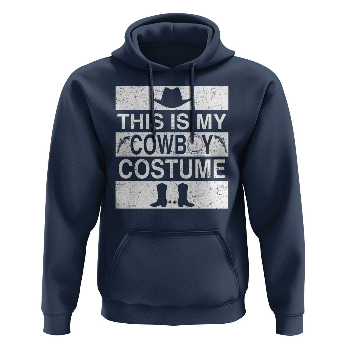 Funny This Is My Cowboy Costume Hoodie Western Tee Country Lover Cowgirl Hat Boots - Wonder Print Shop