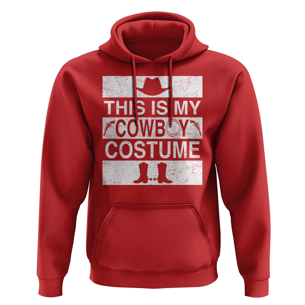 Funny This Is My Cowboy Costume Hoodie Western Tee Country Lover Cowgirl Hat Boots - Wonder Print Shop