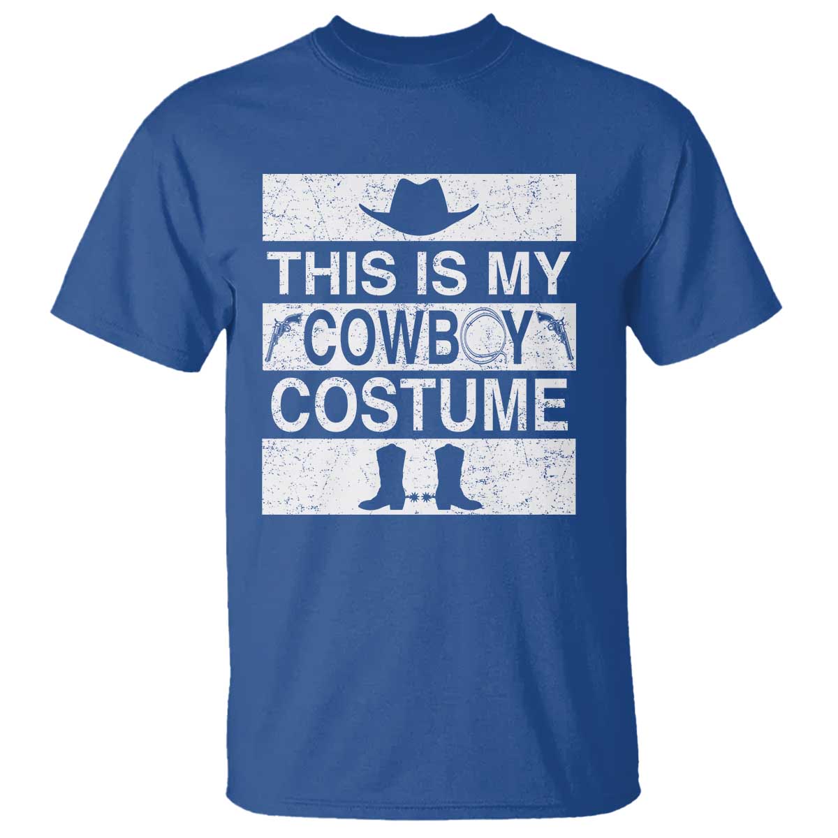 Funny This Is My Cowboy Costume T Shirt Western Tee Country Lover Cowgirl Hat Boots - Wonder Print Shop