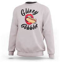Funny Hot Dog Sweatshirt Glizzy Gobbler Wiener Lover - Wonder Print Shop