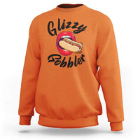 Funny Hot Dog Sweatshirt Glizzy Gobbler Wiener Lover - Wonder Print Shop